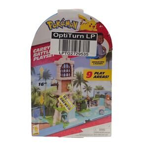 Jazwares Pokemon Carry Case Battle Ruins Playset - Portable Transforming NWT